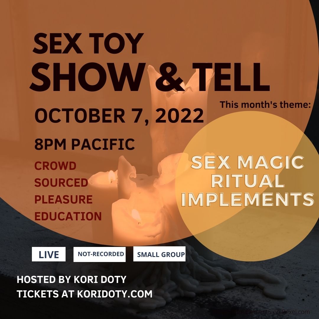 Sex Toy Show & Tell- October Cover image